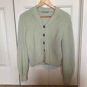 Everlane Cardigan - Light Green - S